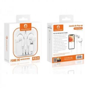 FONE DE OUVIDO C/ FIO RB03 H'MASTON