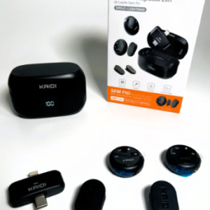 MICROFONE DE LAPELA S/FIO KMF1-AC KAIDI