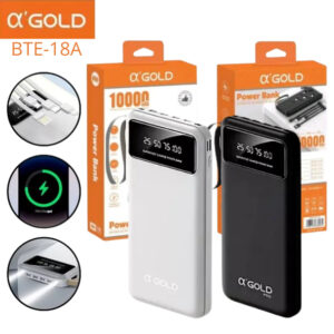 POWERBANK 10000MAH BTE-18A A'GOLD