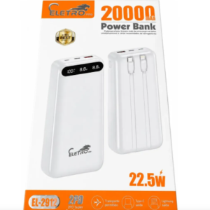 POWERBANK 20000MAH EL-2912 ELETRO