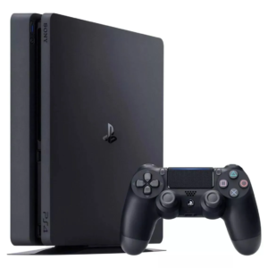 PS4 SLIM PRETO 1TB COM UM CONTROLE